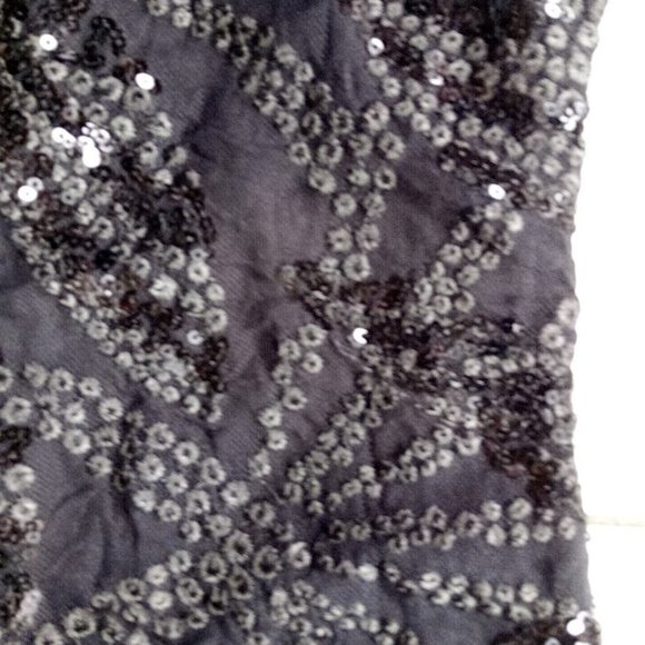 LE CHATEAU Black Beaded Pencil Dress Size XS NEW NWT - Picture 4 of 4